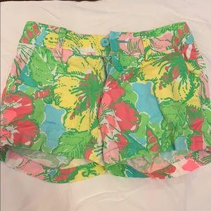 Lilly Pulitzer Flowered 000 Shorts